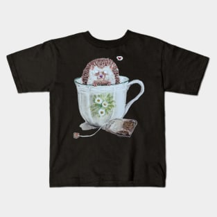 Hedgie Tea Kids T-Shirt